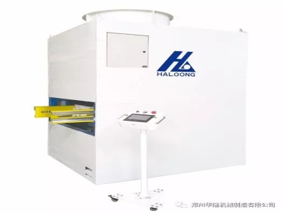 華隆耐火磚布料機，一年省一個人的工資